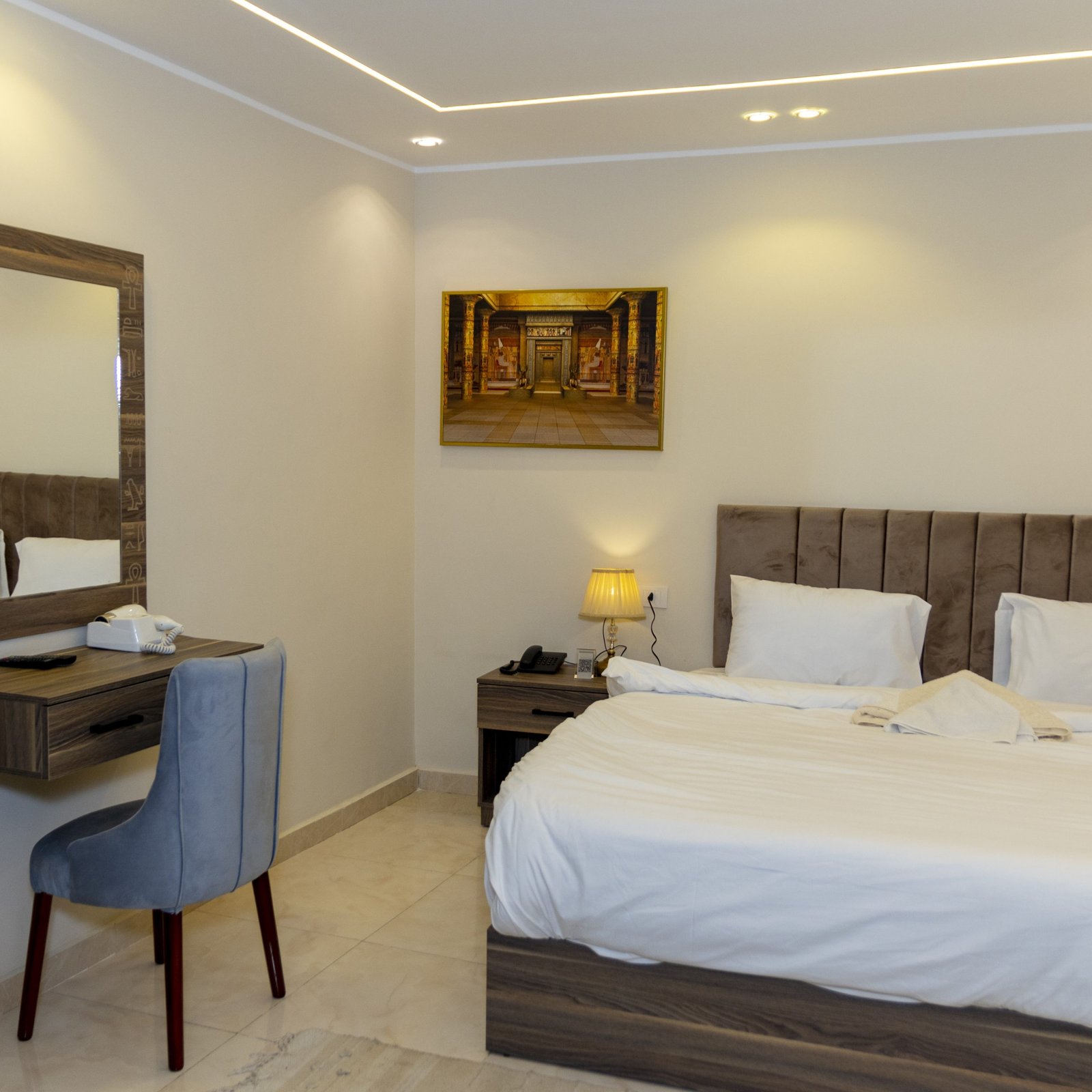 Motaleb Room Double Room (201) - maktub pyramids hotel